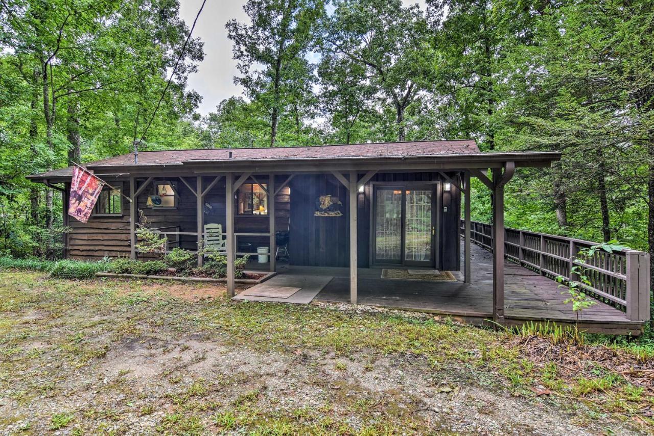 Robbinsville Cabin With Deck 3 Mi To Fontana Lake! Eksteriør billede