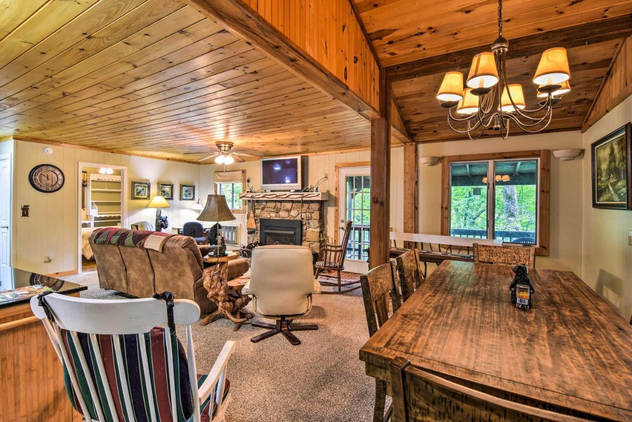 Robbinsville Cabin With Deck 3 Mi To Fontana Lake! Eksteriør billede